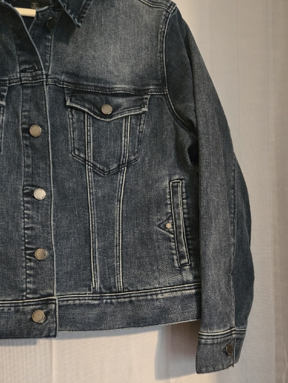 Liverpool Women's Stretch Denim Jacket Petite XL NWT - Picture 4 of 11